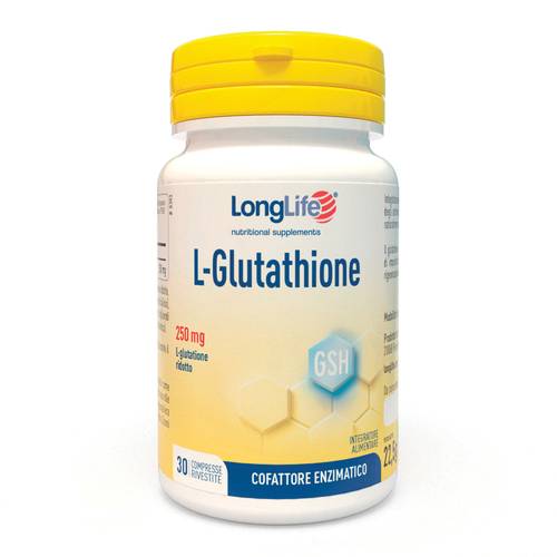 LONGLIFE L-GLUTATHIONE250MG30C